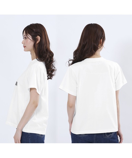 【未使用】マリークワント　ラグランロゴデイジーTシャツ　ホワイト 未使用】マリークワント ラグランロゴデイジーTシャツ ホワイト