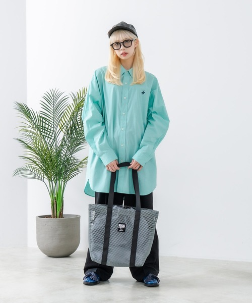 DISCUS(ディスカス)の「【DISCUS/ディスカス】メッシュトートバッグ(トートバッグ・レディース・パープル/ブラック/カーキ/グレー/ブルー・FREE)」の20枚目の写真