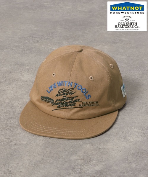 niko and...（ニコアンド）の「【OLD SMITH×WHATNOT】コラボ　フラットキャップ（キャップ・レディース・チャコール/ベージュ・FREE）」の2枚目の写真