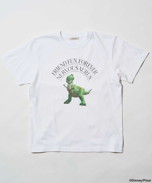 tシャツ 「TOYSTORY」 REX/フロントプリント Tシャツ/トイ・ストーリー/レックス/Tシャツ レディース FREAK'S STORE tシャツ 「TOYSTORY」 REX/フロントプリント T