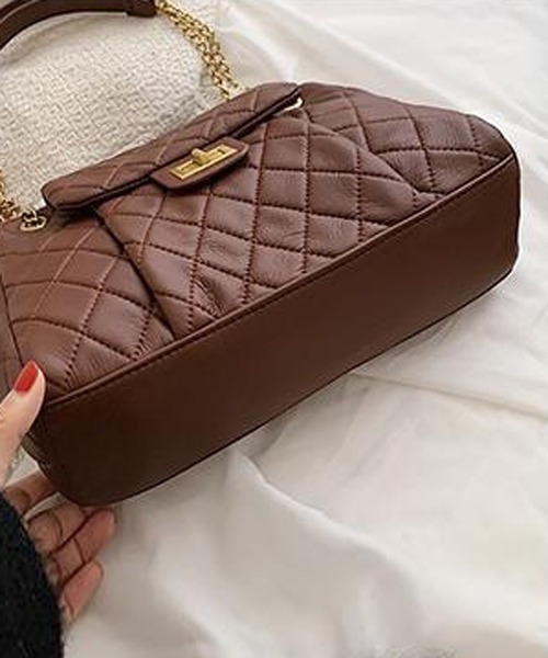 NANEA(ナネア)の「キルティングチェーントートバッグ(トートバッグ・レディース・ブラック/ブラウン/ベージュ・フリー)」の22枚目の写真