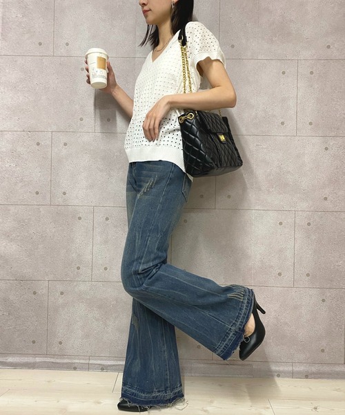 NANEA(ナネア)の「キルティングチェーントートバッグ(トートバッグ・レディース・ブラック/ブラウン/ベージュ・フリー)」の17枚目の写真