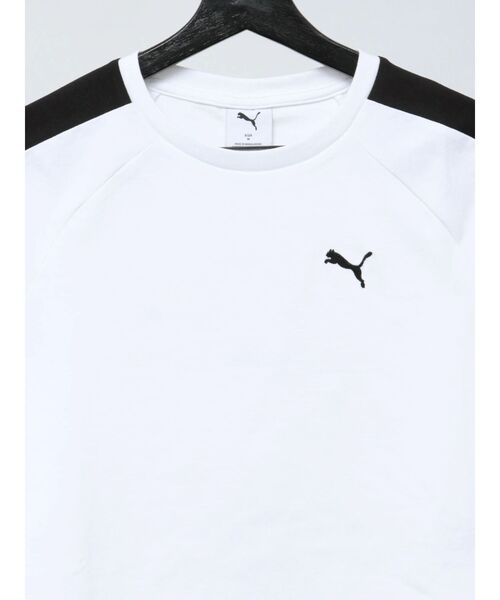 PUMA(プーマ)の「【PUMA】T7 ベイビー Tシャツ(Tシャツ/カットソー・レディース・ホワイト/ブラック・SMALL/MEDIUM)」の5枚目の写真