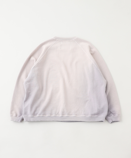 DAIRIKU（ダイリク）の「【DAIRIKU / ダイリク】Water-Proof Vintage Sweater（スウェット・メンズ・パープル/ネイビー・MEDIUM）」の3枚目の写真