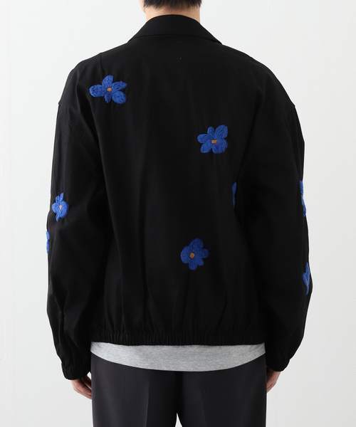 NOMA T.D. / ノ－マ・ティー・ディー】Floral Hand Embroidery