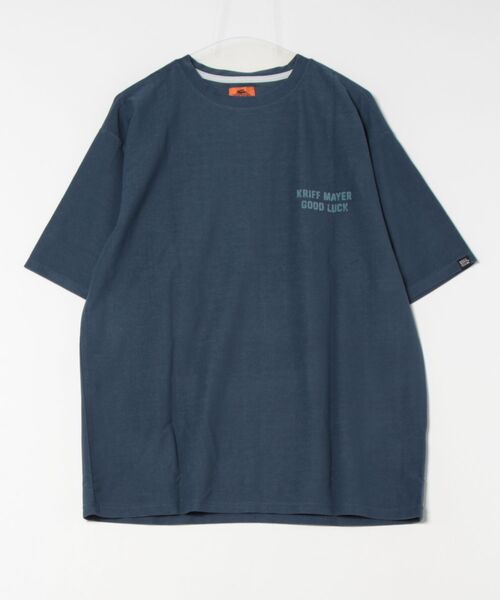 KRIFF MAYER(クリフメイヤー)の「【接触冷感】夏季GO!T(HOPE)(Tシャツ/カットソー・メンズ・オフホワイト/グリーン/イエロー/ブラック/ネイビー・MEDIUM/LARGE/X-LARGE)」の4枚目の写真