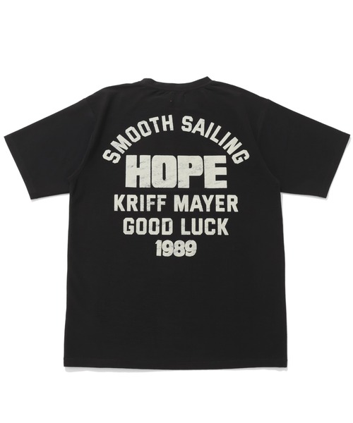 KRIFF MAYER(クリフメイヤー)の「【接触冷感】夏季GO!T(HOPE)(Tシャツ/カットソー・メンズ・オフホワイト/グリーン/イエロー/ブラック/ネイビー・MEDIUM/LARGE/X-LARGE)」の10枚目の写真