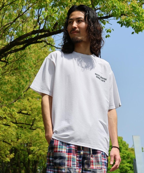 KRIFF MAYER(クリフメイヤー)の「【接触冷感】夏季GO!T(HOPE)(Tシャツ/カットソー・メンズ・オフホワイト/グリーン/イエロー/ブラック/ネイビー・MEDIUM/LARGE/X-LARGE)」の18枚目の写真