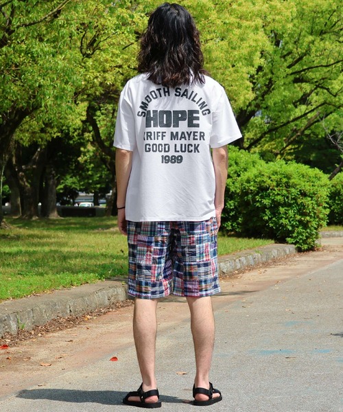 KRIFF MAYER(クリフメイヤー)の「【接触冷感】夏季GO!T(HOPE)(Tシャツ/カットソー・メンズ・オフホワイト/グリーン/イエロー/ブラック/ネイビー・MEDIUM/LARGE/X-LARGE)」の21枚目の写真