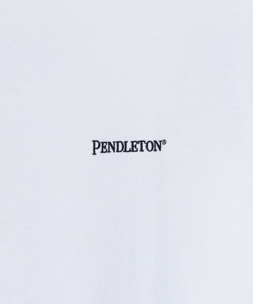 PENDLETON(ペンドルトン)の「PENDLETON/ペンドルトン ショートスリーブ バックエンブロイダリー Tシャツ(Tシャツ/カットソー・メンズ・オフホワイト/ブラック・MEDIUM/LARGE)」の14枚目の写真