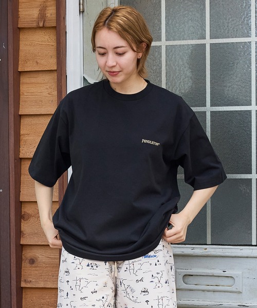 PENDLETON(ペンドルトン)の「PENDLETON/ペンドルトン ショートスリーブ バックエンブロイダリー Tシャツ(Tシャツ/カットソー・メンズ・オフホワイト/ブラック・MEDIUM/LARGE)」の16枚目の写真