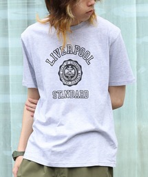 SKKONE（スコーネ）の「SKKONE/スコーネ 天竺プリント 半袖Tシャツ（Tシャツ/カットソー）」