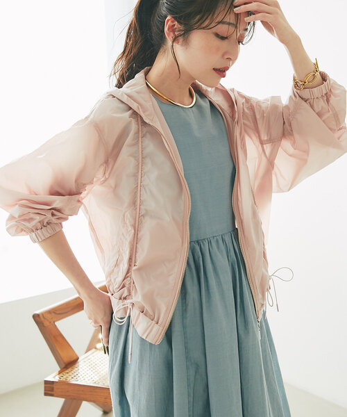 La boutique BonBon（ラブティックボンボン）の「【お上品】シアーデニムワンピース（ワンピース・レディース・ブルー/サックスブルー・36/38）」の17枚目の写真