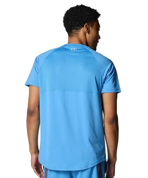 UNDER ARMOUR(アンダーアーマー)の「UAテック ロゴ ショートスリーブ Tシャツ(バスケットボール/メンズ)(Tシャツ/カットソー・メンズ・エメラルドブルー・S/XL/2XL/L/M/3XL/4XL)」の2枚目の写真