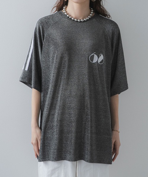 最上もが】ユニフォームラメTシャツ（Tシャツ/カットソー