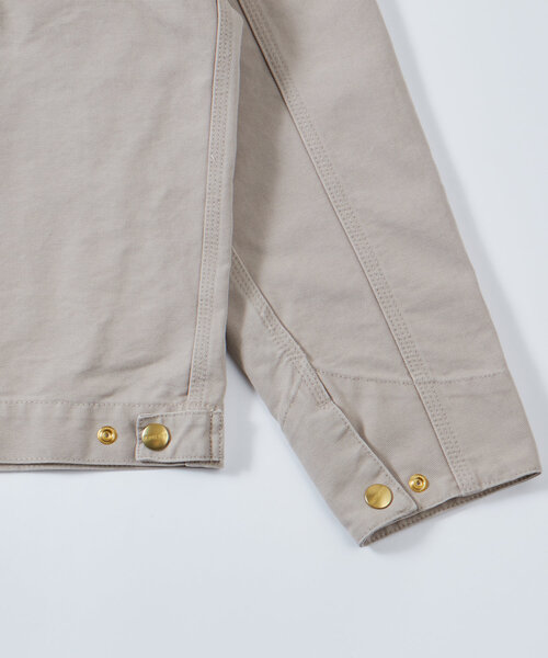 Carhartt WIP（カーハートダブリューアイピー）の「【carhartt WIP】DETROIT JACKET（ブルゾン・メンズ・ブラック/ネイビー/ベージュ・MEDIUM）」の11枚目の写真