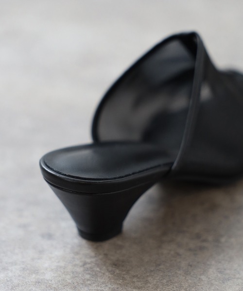 Bonjour Sagan（ボンジュールサガン）の「メッシュミュールサンダル（サンダル・レディース・シルバー/ブラック・S/L/M）」の15枚目の写真