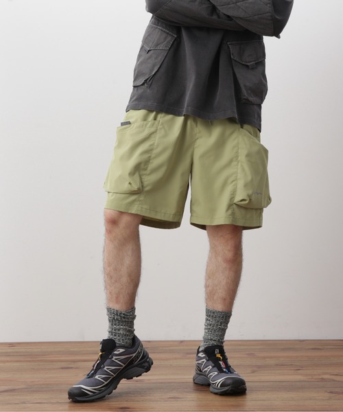 MANASTASH（マナスタッシュ）の「MANASTASH/マナスタッシュ  RIVER SHORT/リバーショーツ（その他パンツ・メンズ・ブラック/その他/ブルーグレー/グリーン系その他・S/M/L/XL）」の3枚目の写真