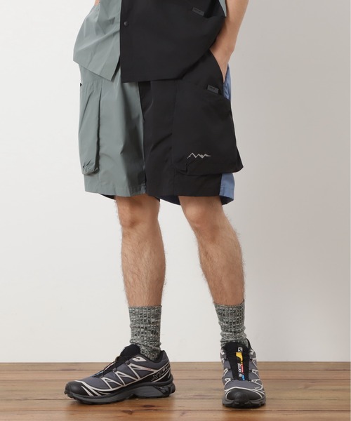 MANASTASH（マナスタッシュ）の「MANASTASH/マナスタッシュ  RIVER SHORT/リバーショーツ（その他パンツ・メンズ・ブラック/その他/ブルーグレー/グリーン系その他・S/M/L/XL）」の4枚目の写真