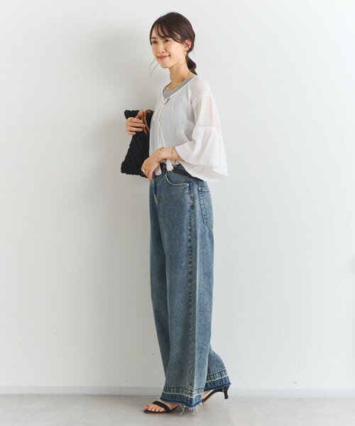 un dix cors(アンディコール)の「タッセルフリルギャザーブラウス(シャツ/ブラウス・レディース・ブラック/オフホワイト・FREE)」の9枚目の写真