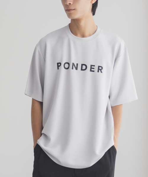 NAVY(ネイビー)の「NAVY SARARI 冷感プリントTシャツ ユニセックス(Tシャツ/カットソー・メンズ・ブルー/ブラック/ホワイト/ライトグレー/ピンク/ブルー系その他/ホワイト系その他/グレー系その他/ブラック系その他・S/M/L/XL)」の6枚目の写真