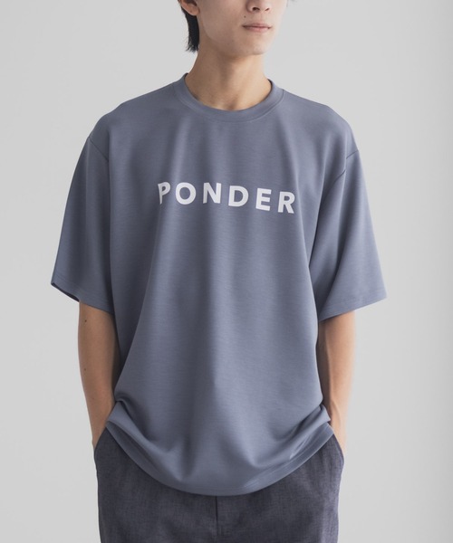 NAVY(ネイビー)の「NAVY SARARI 冷感プリントTシャツ ユニセックス(Tシャツ/カットソー・メンズ・ブルー/ブラック/ホワイト/ライトグレー/ピンク/ブルー系その他/ホワイト系その他/グレー系その他/ブラック系その他・S/M/L/XL)」の8枚目の写真