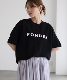 NAVY SARARI 冷感プリントTシャツ　ユニセックス