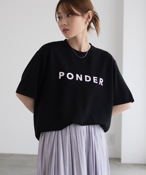 NAVY(ネイビー)の「NAVY SARARI 冷感プリントTシャツ ユニセックス(Tシャツ/カットソー・メンズ・ブルー/ブラック/ホワイト/ライトグレー/ピンク/ブルー系その他/ホワイト系その他/グレー系その他/ブラック系その他・S/M/L/XL)」の3枚目の写真