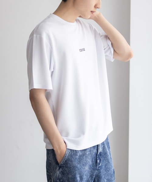 NAVY(ネイビー)の「NAVY SARARI 冷感プリントTシャツ ユニセックス(Tシャツ/カットソー・メンズ・ブルー/ブラック/ホワイト/ライトグレー/ピンク/ブルー系その他/ホワイト系その他/グレー系その他/ブラック系その他・S/M/L/XL)」の17枚目の写真