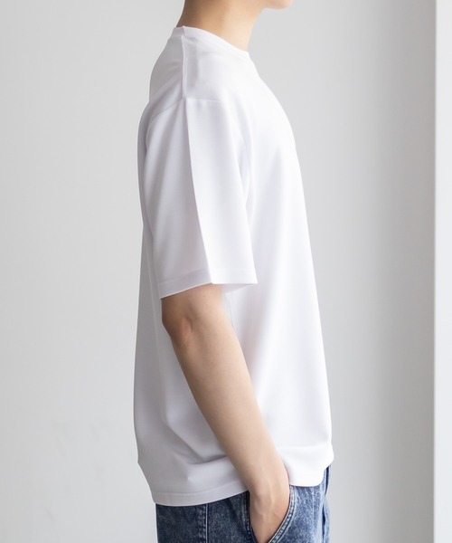 NAVY(ネイビー)の「NAVY SARARI 冷感プリントTシャツ ユニセックス(Tシャツ/カットソー・メンズ・ブルー/ブラック/ホワイト/ライトグレー/ピンク/ブルー系その他/ホワイト系その他/グレー系その他/ブラック系その他・S/M/L/XL)」の18枚目の写真