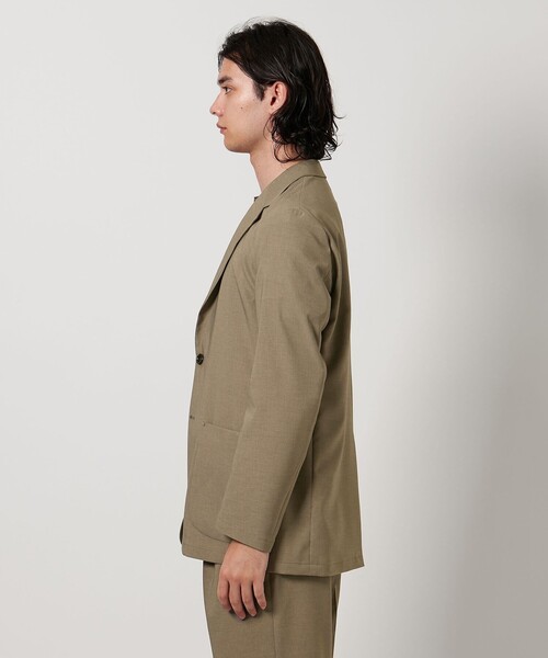 District（ディストリクト）の「＜District＞ ポリエステル シングル 2ボタン テーラードジャケット（テーラードジャケット・メンズ・ブラック/ダークブラウン/ベージュ・48/46/44/50）」の7枚目の写真