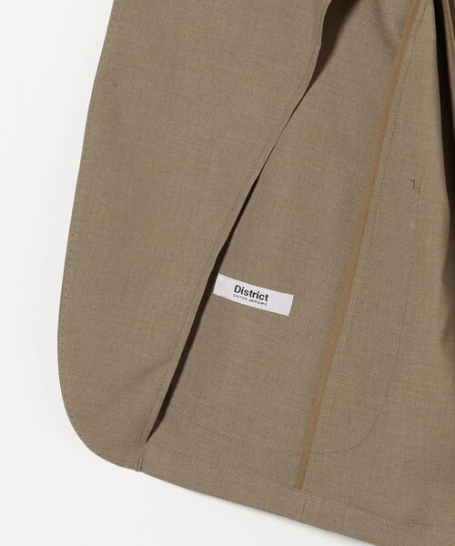 District（ディストリクト）の「＜District＞ ポリエステル シングル 2ボタン テーラードジャケット（テーラードジャケット・メンズ・ブラック/ダークブラウン/ベージュ・48/46/44/50）」の14枚目の写真