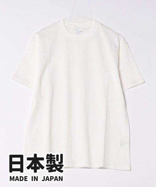 ☆日本製☆ gotomu 無地Tシャツ（Tシャツ/カットソー）｜baron