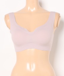 Sanei（サンエイ）の「【なめらかFITブラ】脇高設計で背中スッキリシルエット！重ね着風のデザイン性抜群で好評◎（ブラジャー）」