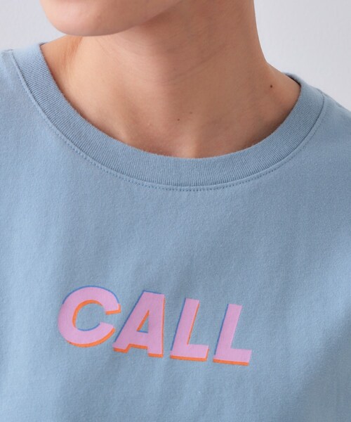 OPAQUE.CLIP(オペークドットクリップ)の「カラーロゴTシャツ【洗濯機洗い可】(Tシャツ/カットソー・レディース・ホワイト/ライトブルー/チャコールグレー・38/40/42)」の19枚目の写真