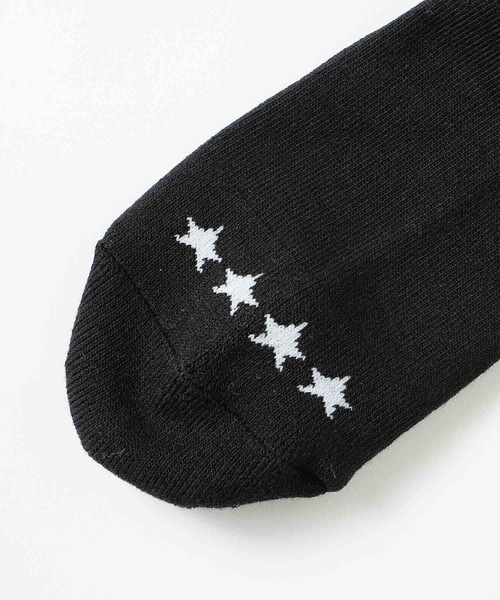 X-girl（エックスガール）の「LOGO 2P MIDDLE SOCKS（ソックス/靴下・レディース・マルチ・ONE SIZE）」の5枚目の写真