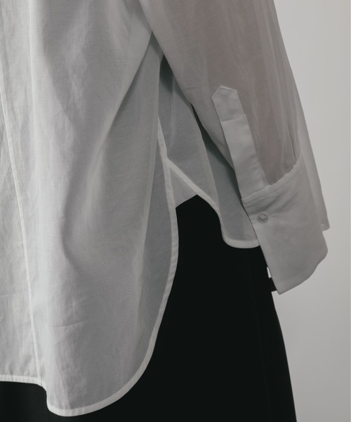 セール】SHEER SHIRT（シャツ/ブラウス）｜CINOH（チノ）の