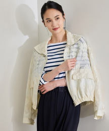 ☆極美品　自由区　エンブロイダリー　ブルゾン エンブロイダリー ブルゾン（ブルゾン）｜自由区（ジユウク）の