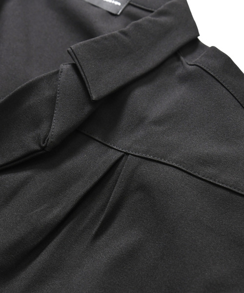 neos（ネオス）の「【neos】ルーズシルエット オープンカラー ハーフパンツ セットアップ（セットアップ・メンズ・ブラック・LARGE/MEDIUM）」の13枚目の写真