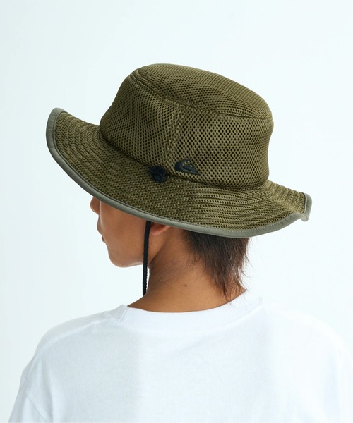 Quiksilver(クイックシルバー)の「BUSHMASTER MESH YOUT /クイックシルバーキッズメッシュハット(ハット・キッズ・グリーン/ブラック・FREE)」の13枚目の写真