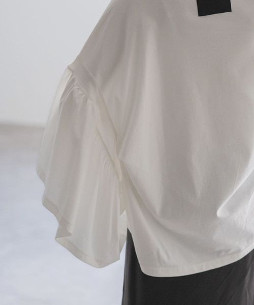 追加》COG THE BIGSMOKE/コグザビッグスモーク LAURA GATHERED SLV TOP