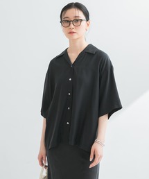 URBAN RESEARCH | キュプラオープンカラーシャツ(シャツ/ブラウス)