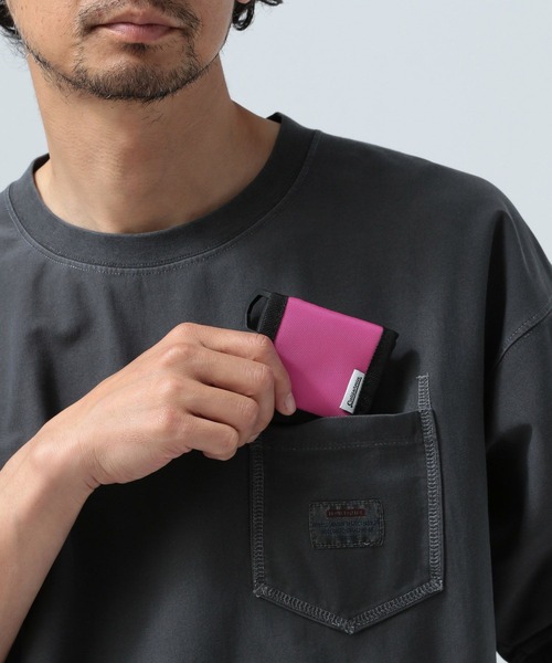 BAYFLOW（ベイフロー）の「カラフルコインケース（その他小物・メンズ・ピンク/ブルー/ブラック・FREE）」の3枚目の写真