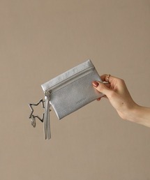 HASHIBAMI（ハシバミ）の「【HASHIBAMI】カラビナキーリング ジップポーチ（ポーチ）」