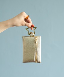 HASHIBAMI（ハシバミ）の「【HASHIBAMI】カラビナキーリング ジップポーチ（ポーチ）」