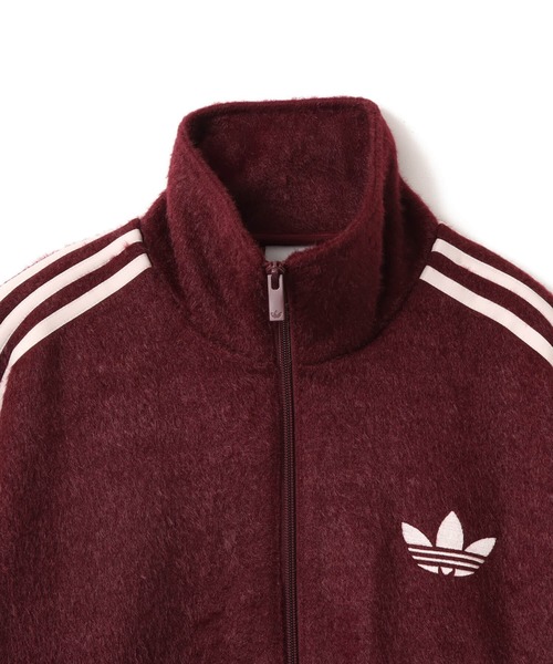 adidas(アディダス)の「adidas MOHAIR FIREBIRD TRACK TOP / アディダス モヘア ファイヤーバード トラック トップ(その他アウター・レディース・バーガンディー・S/M/L)」の5枚目の写真