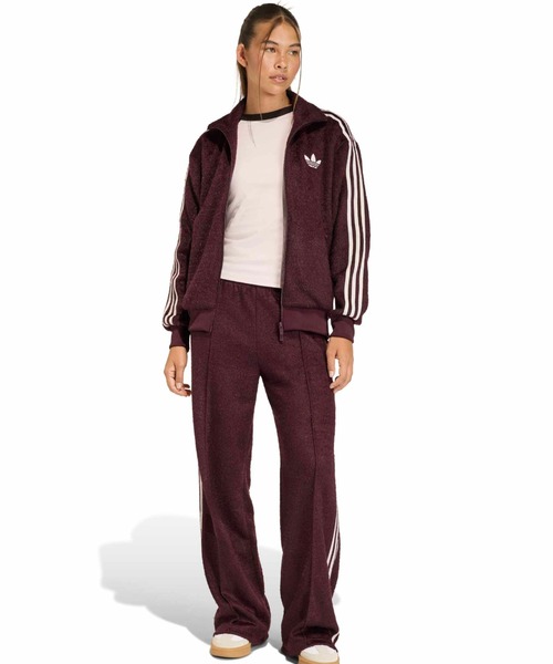 adidas(アディダス)の「adidas MOHAIR FIREBIRD TRACK TOP / アディダス モヘア ファイヤーバード トラック トップ(その他アウター・レディース・バーガンディー・S/M/L)」の11枚目の写真
