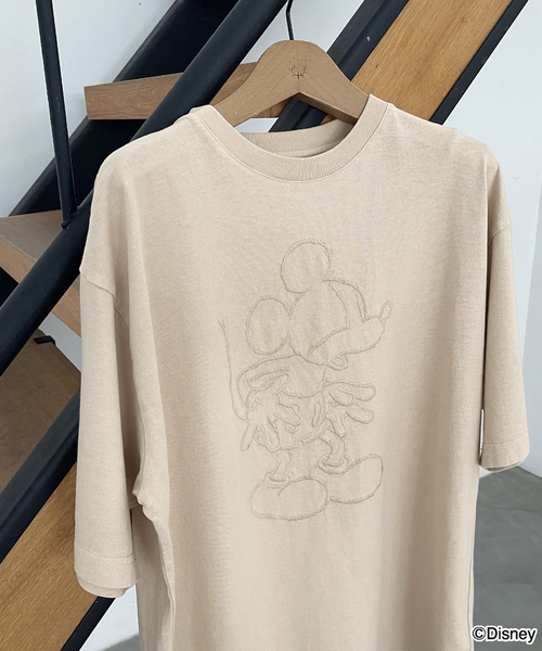 JOHNBULL/ジョンブル ＜MICKEY MOUSE＞ T Embroidery(508220243