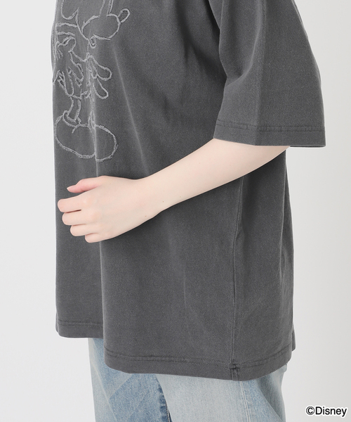 JOHNBULL/ジョンブル ＜MICKEY MOUSE＞ T Embroidery（Tシャツ