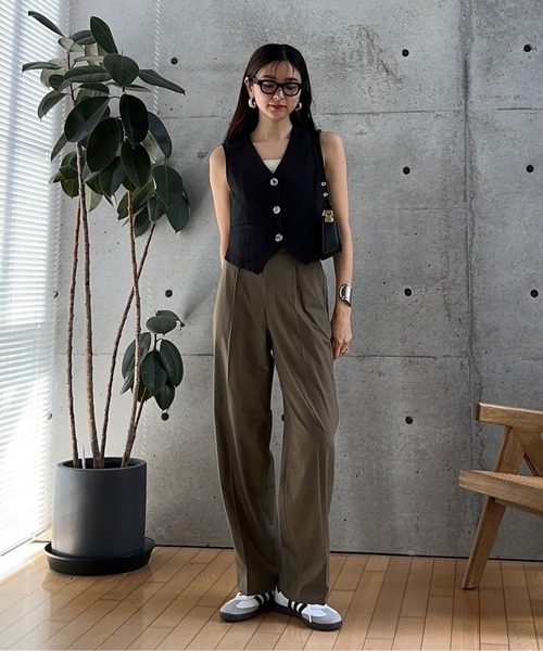 outil リネンベスト LINEN LIKE VEST (リネンライクベスト)(ベスト)|CIEL'AIR(シエル